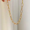 Retro Necklace Chains for Women Exaggeration Collares Collar Necklace Collier Choker Cadena Gold Jewelry 2021 New