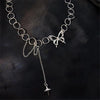 Retro Silver Color Choker Necklace for Women Metal Butterfly Clavicle Chain Necklace Charming Female Party Jewelry