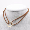 Retro Simple Black Velvet Choker Collar Neck Chain Clavicle Chain Necklaces For Women Girls Female Jewelry Accessories