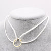 Retro Simple Black Velvet Choker Collar Neck Chain Clavicle Chain Necklaces For Women Girls Female Jewelry Accessories