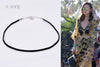 Retro Simple Black Velvet Choker Collar Neck Chain Clavicle Chain for Women Girls Female Jewelry Accessories