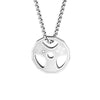 Retro Titanium Stainles Steel Fitness Gym Necklace Weight Plate Barbell Weightlifting Bodybuilding Exercise Jewelry gift
