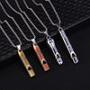 Retro Trend Can Blow The Whistle Necklace For Men And Women Hip-Hop Personality Flute Pendant Hanging Couple Jewelry