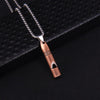 Retro Trend Can Blow The Whistle Necklace For Men And Women Hip-Hop Personality Flute Pendant Hanging Couple Jewelry