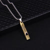 Retro Trend Can Blow The Whistle Necklace For Men And Women Hip-Hop Personality Flute Pendant Hanging Couple Jewelry