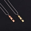 Retro Trend Can Blow The Whistle Necklace For Men And Women Hip-Hop Personality Flute Pendant Hanging Couple Jewelry