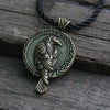 Retro Trend Nordic Talisman Viking Animal Series Crow Men's Pendant Necklace Jewelry