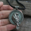 Retro Trend Nordic Talisman Viking Animal Series Crow Men's Pendant Necklace Jewelry