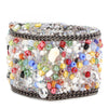 Rhinestone Chain Nail Art 2.5cm DIY Diamond Mesh Wrap Roll Crystal Rhinestones Chain Trim Ribbon Decoration Applique Flatback