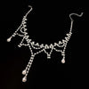 Rhinestone Light  Niche Necklace 2021 Female Niche Design Sense Clavicle Chain Ins Hip Hop Neck Chain Collar Women
