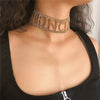 Rhinestone Shiny Chokers for Girls Sexy Punk Letter BABE PRINCESS Night Entertainment Venue Statement Party Necklace NT211