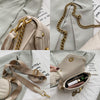 Rhombus Chain Bag Women Summer Wide Shoulder Straps Slant Texture Cross-body  Small Bags Delicate Square Packet