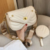 Rhombus Chain Bag Women Summer Wide Shoulder Straps Slant Texture Cross-body  Small Bags Delicate Square Packet