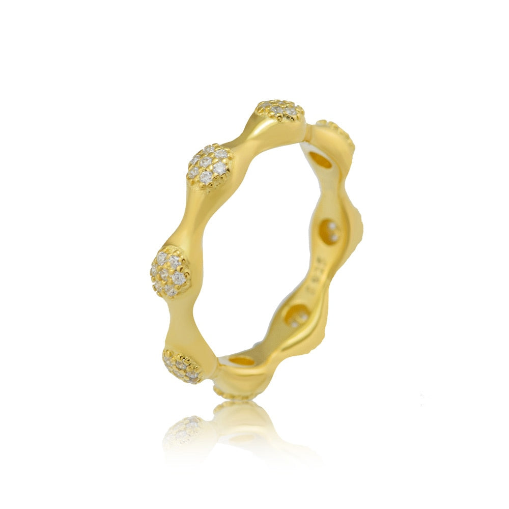 Ring Golden Modern LovePods Rings for women Anel masculino silver 925 jewelry men anillos 925 sterling silver wedding Ring