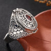 Rings for Women 925 Sterling Silver Fine Jewelry Vintage Nepal can open Gul box Boho Bohemia Cloud For Party Christmas Gifts