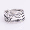 Rings with CZ Compatible with European Jewelry Newest 100% 925 Sterling Silver Ring For Women Fashion style DIY Jewelry