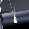 Rinhoo Stainless Steel Necklace For Women Men Long Chain Small Lightning Pendant Necklace Party Ornament Jewelry Gift