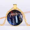 Riverdale Necklace Personalized Photo Glass Silver Long Chain Lovers Necklaces Pendants Women Men Jewelry Metal Key Chain F289