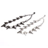 Rivets Chokers Punk Goth Handmade CCB Material Choker Necklace  Spike Rivet Necklace Rock Gothic Chokers