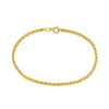2020 Fashion Jewelry 18K Yellow Gold Solid Women Bracelet Chain & Link Bracelets & Bangles Luxury Lucky Lovers Bracelet