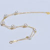 Simple Sweet Freshwate Pearl Bracelets For Women Fashion Double Layer 18K Gold Jewelry Cute Bracelets Bangles