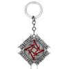 Rock Music Band Key Chain Metallicas-Letter Metal Alloy Key Ring  Trendy Keyring Llavero Car Keychain Accessories