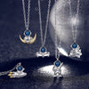 Rocket Space Explorer Choker Necklace For Women Universe Astronaut Pendant Necklace Collar Chain Female Jewelry Bijoux