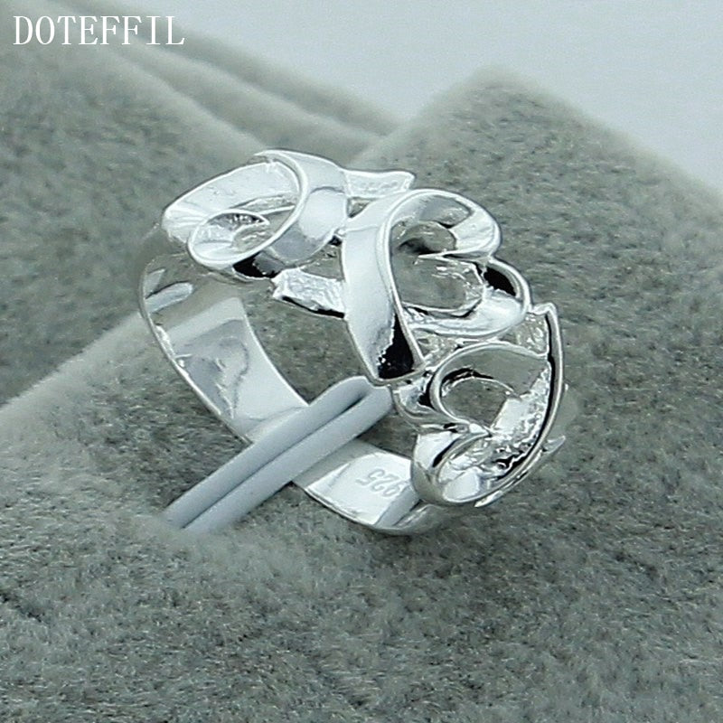 Romantic At Heart To Create A New High Quality Sterling Silver Rings Silver Engagement Ring Sets Fashion Lover Sale