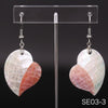 Romantic Silver Earrings For Women Trend Painted Shells For Fashion Woman Earrings Silver 925 Jewelry jewelry Genuine