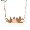 Rongji jewelry Adventure Times  Marceline Axe Bass necklace pendant Mountain charms cosplay men and women zinc alloy