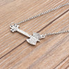 Rongji jewelry Adventure Times  Marceline Axe Bass necklace pendant Mountain charms cosplay men and women zinc alloy