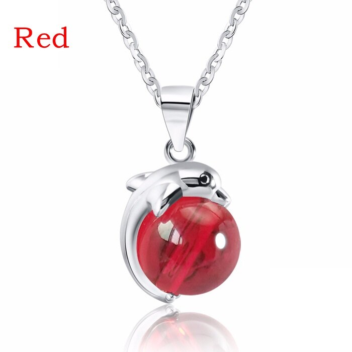 Rose Gold Necklace CZ Crystal Pink Opal Pendant Necklace Chokers Rose Gold Color for Women Girls Ross Quartz Cute Gift