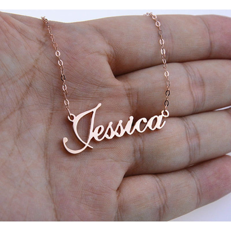 Rose-Gold-Silver-Color-Personalized-Custom-Name-Pendant-Necklace-Customized-Cursive-Nameplate-Necklace-Handmade-Birthday-Gift