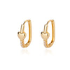 Round Hoop Earrings For Women Stainless Steel Earrings 2023 Trend Aesthetic Wedding Band Couple Jewelry Gift brincos feminino
