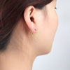 Round Irregular Flower Hoop Earrings Boucle D'oreille Femme 2023 Earrings Jewelry Stainless Steel Boho Accessories Mujer