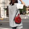 Round Messenger Chain Bags for Women 2022 Ladies Stylish PU Leather Should Women Leather Shoulder Chain Bags Female Shopping Bag