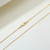 Round Snake Chain Necklace Stainless Steel Filled Gold Color 1mm Thin Choker Necklace