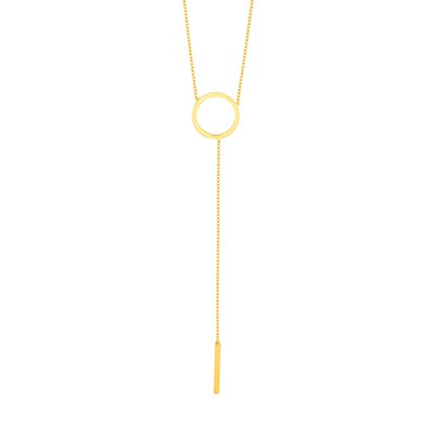 Round Women Necklace Rose Gold Silver Stainless Steel Chains Necklaces Tassel Charms Fashion Jewelry Wholesale Girls Gift 810008