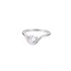 Round Zircon Rings for Women Stainless Steel Gold Color Couple Ring 2023 Trend  Wedding Aesthetic Jewelry anillos
