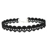 Women Leather Choker Black Velvet Necklaces Silver Hollow Skull Clavicle Chain Fashion Charm Jewelry Accessories