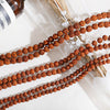 Rudraksha Ethnic Vajra Bodhi Beads For Making Bracelet Accessories Meditation Mala Prayer Tibetan Buddhism 108pcs/Set