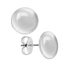 8 Color Minima Round Cat's Eye Stone Opal Earrings 925 Sterling Silver Stud Earrings for Women   YEA232