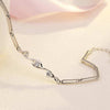 Clear/Purple Cubic Zircon Amethyst Ladies' Bracelets 925 Sterling Silver Charm Bracelet for Women Wedding Jewelry YBR088