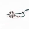 Ethnic Female Ankle Bracelet 925 Sterling Silver Lucky Charm Rope Bracelets On The Leg Amulet Jewelry for Women YBR023