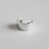 Simple Women/Men's Clip Earrings Genuine Silver 925 Jewelry Fashion Earless Hole Earring Mens Accessories 2020 YEA096