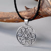 Russian the Wheel of Life Slavic Necklace Pendant Symbol of Life Viking Pendant Vintage Necklace Handmade Jewelry