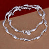 925 sterling silver drop chain Necklace cute for women jewelry designer wedding engagement gifts 45cm Nice Party hot