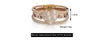 Kirykle Triple Layer Leather Braided Handmade Metal Love Heart Style Magnetic Clasp For Women