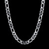 classic 925 Sterling Silver 10MM geometry chain necklace for men woman 20/24 inches designer wedding jewelry gifts