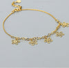 S925 Silver Bracelet Women Fashion Simple Glossy Tile Bracelet TN05